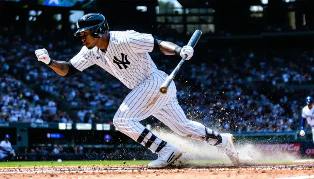 Jack Hughes debuts new smile at Yankees' home opener after losing teeth in Olympic gold medal game