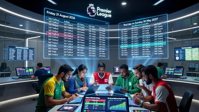 Premier League Releases Full 2026/27 Fixture List Across All 20 Clubs