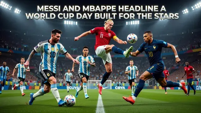 Messi and Mbappe Headline a World Cup Day Built for the Stars