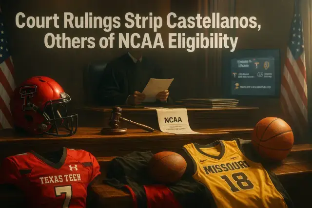 Court Rulings Strip Castellanos, Others of NCAA Eligibility